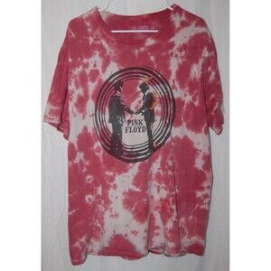 Pink Floyd Syd Barrett Tribute T Shirt Wish You Were Here Red Tie Dye Adult XL